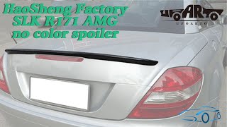 HaoSheng丨Mercedes-BenZ SLK R171 rear spoiler no color