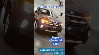 Nova Amarok Highline 2025 o que você achou?Melhorou o visual?Segue @marcielcars para mais vídeos #fy