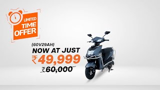 KOMAKI X-One Electric Scooter: Your Perfect Ride Starting at Just ₹49,999!