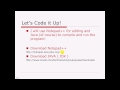 Writing a First Java Program Step-by-Step