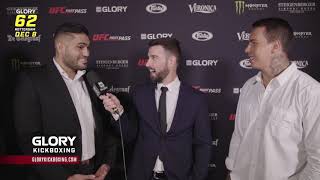 GLORY 62: Guto Inocente and Mohamed Abdallah Pre-Fight Interview