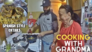 Cooking Spanish-Style Oxtails with Grandma | Spanish Food Recipes | Vlogmas Day 22