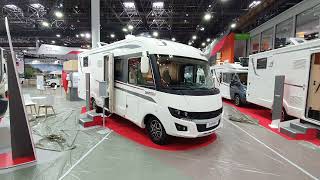 Upmarket Rapido Fiat motorhome with large living area. Rapido 896F. Quick tour.