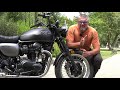 kawasaki w800 review 4k onroad.bike