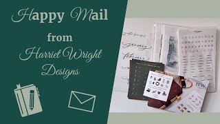 Happy Mail / Harriet Wright Designs / Dashboard Deco and Grab bags