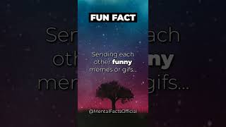 Sending each other funny memes or gifs...💟 #shorts #facts #funfacts #couple