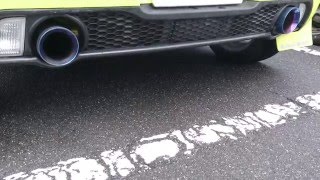 スイフトスポーツ トラスト コンフォートスポーツGTS マフラー排気音