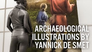 Archaeological Illustrations by Yannick De Smet