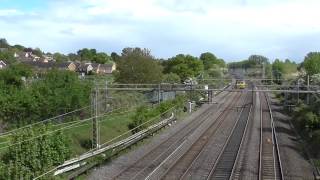 47580 on TOP FORM, dragging 37706 \u0026 FGW HST coaches on 5Z00 OOC to Kilmarnock - 10th May 2014