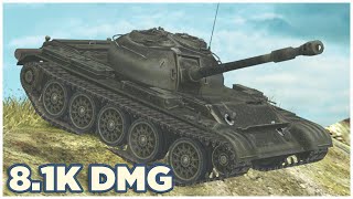 T-54 • 8.1K DMG • 6 KILLS • WoT Blitz