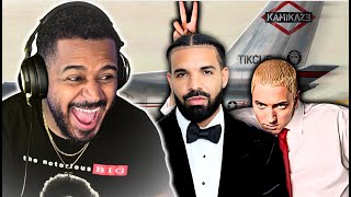 OMG! Eminem DESTROYS DRAKE!! | Eminem - KAMIKAZE  | FIRST Time REACTION