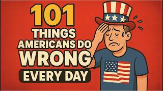 101 Things Americans Do Wrong Every Day! 🇺🇸😬