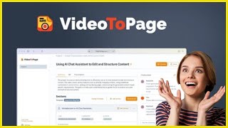 VideoToPage Review: Transcribe video \u0026 audio to create text content -tutorials, blog posts, or SOPs