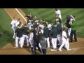 sean manaea makes mlb debut with a s yonder alonso hits walk off homer