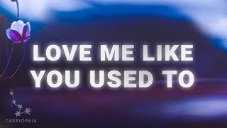 Savannah Sgro - Love Me Like You Used To (Lyrics)