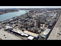 drone video of the calumet refinery in great falls montana