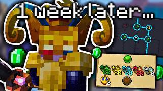 I played Hypixel Skyblock's greatest competitor for a week... (Wynncraft)