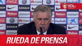 Ancelotti: "Hablar de crisis es exagerado" - HD Copa del Rey