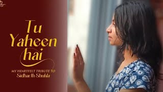 Tu Yaheen Hai (Tribute ) | Dance cover |Shehnaaz Gill | SIDNAAZ Song