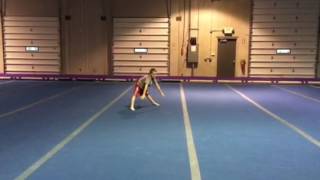 Men's Gymnastics - Level 4 FX Routine