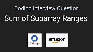 [ LeetCode 2104 ] Sum of Subarray Ranges | Monotonic Stack
