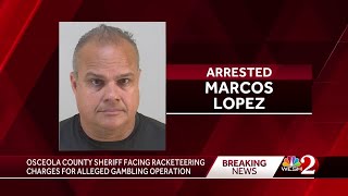 Osceola Sheriff Marcos Lopez arrested