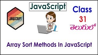 Array Sort Methods In JavaScript Training Videos Telugu 31 Sort, Reverse I JavaScript Tutorial