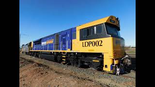 EMD GT46C-ACe locomotives in Australia.   Wed 08th Jan 2025