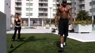 Dre Baldwin: How Strength Training Affects Stunt Height / Growth | NBA Core Shooting Range Power