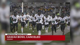 Hawaii Bowl canceled on eve of game after Hawaii pulls out