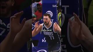 Luka Doncic Trash talks opponents before cooking them 💀 #shorts