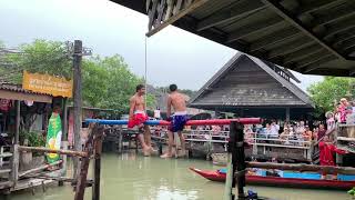 Pattaya Floating Market - Sea Boxing | Thailand