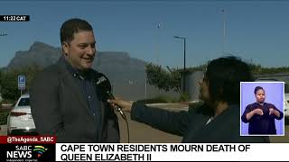 Cape Town residents mourn death of Queen Elizabeth II