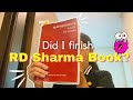 DID I FINISH THE ENTIRE RD SHARMA BOOK!?😱 How to study RD Sharma Class 10