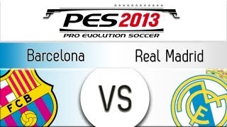 [TTB] PES 2013 Barcelona Vs Real Madrid - Playthrough Commentary, Superstar Difficulty