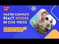 Master Complete React Hooks Tutorial in Hindi 🔥 Free Notes + Code