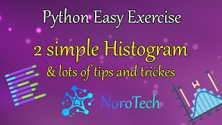 Making two simple histograms in Python