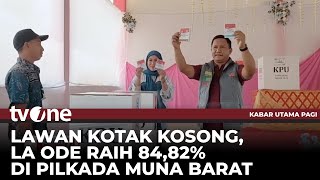 Pasangan Tunggal Calon Bupati Muna Barat Menang usai Lawan Kotak Kosong | tvOne