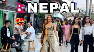 NEPAL - Look How Life is Running Now in Nepal 2024 | A Virtual Walking Tour Video