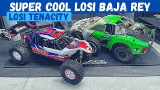 Most Insane Losi Baja Rey Ever | Losi Tenacity DB Pro Unboxing and Review