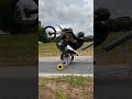 first day of learning slow wheelie with wheelie spider moto wheelie spider learning enduro