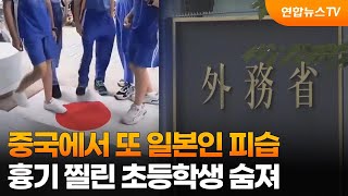 중국에서 또 일본인 피습…흉기 찔린 초등학생 숨져 / 연합뉴스TV (YonhapnewsTV)