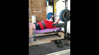 150717 Bench 137.5kg x 5 Set 1