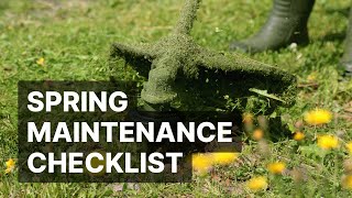 Spring Maintenance Checklist: Keep Your Tractor & Mower in Top Shape