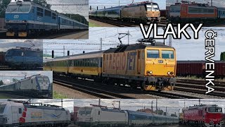 Vlaky Červenka 5.7.2024 (comfortjet, zlaťák, retro eso, brejlovec, krysa,...)