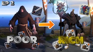 From POOR To RICH As A Solo With The BLOODMOON Staff Ep.2 | Money Making Guide | ALBION ONLINE