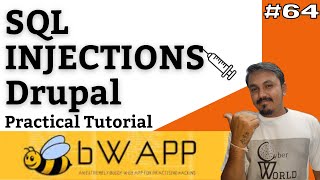 bwapp sql injection drupal || bwapp sql injection || bwapp sql || bwapp tutorial | Cyber World Hindi