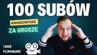 100 subskrybentów! 🎉 DIY anamorficzny obiektyw w akcji 🎥 ANAMORFAKE