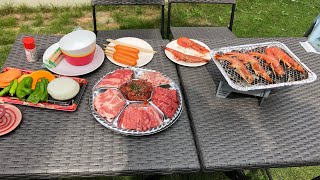 2020年9月21日　秋は庭でBBQが最高です！！