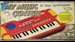 My Music Center 32-Key Synthesizer (Original 90’s UK Version)